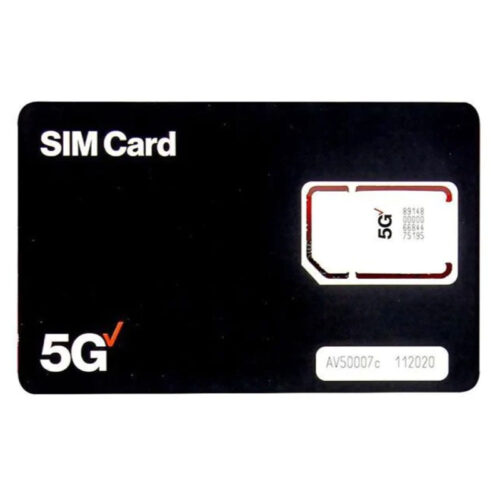 Verizon Prepaid Sim Card 5G (iPhone 12 & Up)